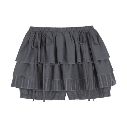 White Waist Lace Shirt Set-Up