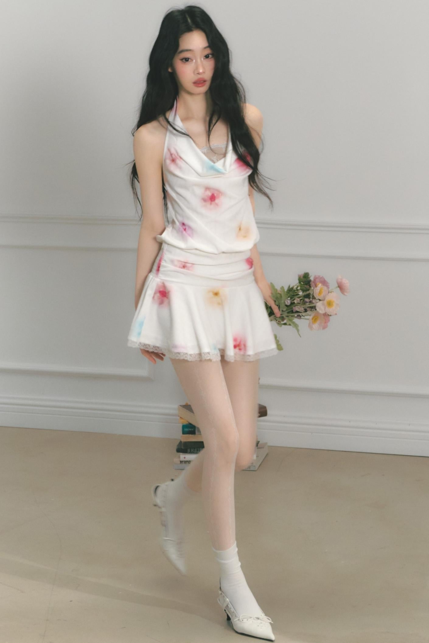 Breeze Lace Swing Skirt Set-Up