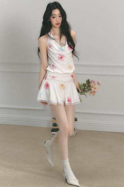 Breeze Lace Swing Skirt Set-Up