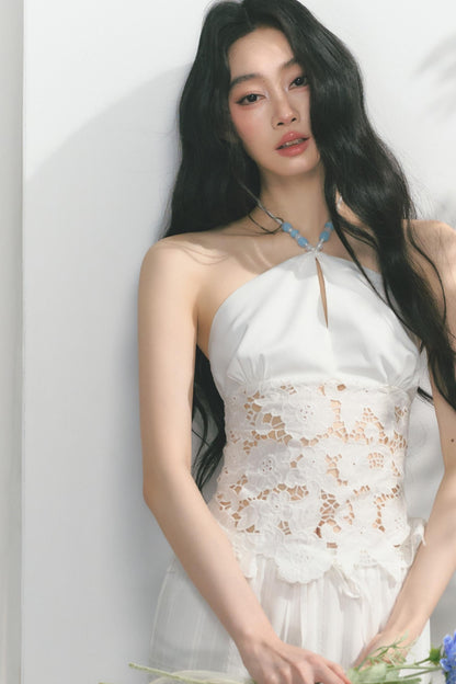 Elegance Jacquard Tank Top