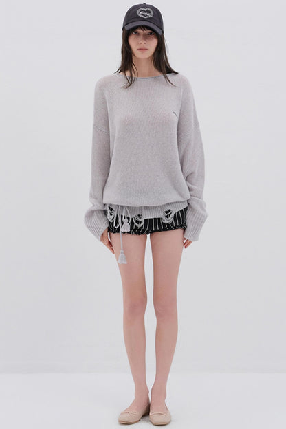 Soft Fleece Striped Pants