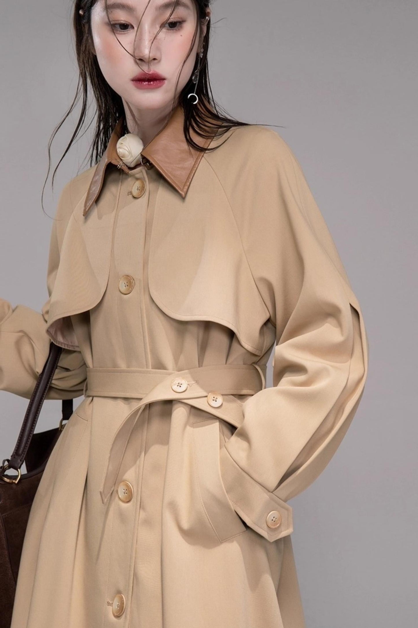 Nuansha Custom Wool Long Coat