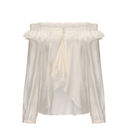 Moonlit Lace Blouse