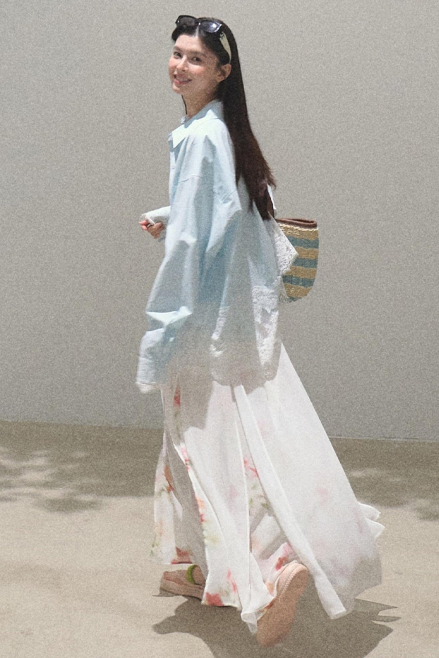 Spring Sea Lace Shirt