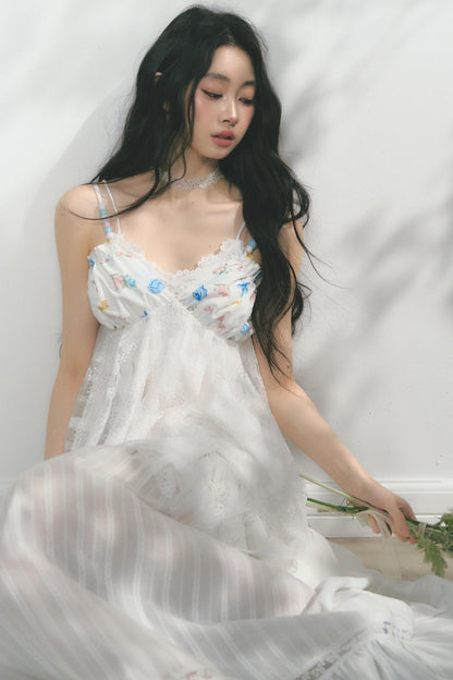 Morning Ruffled Lace Skirt