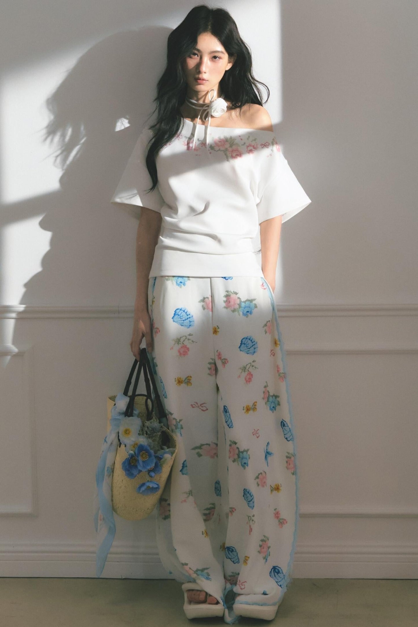 Dream Lace Wide-Leg Pants