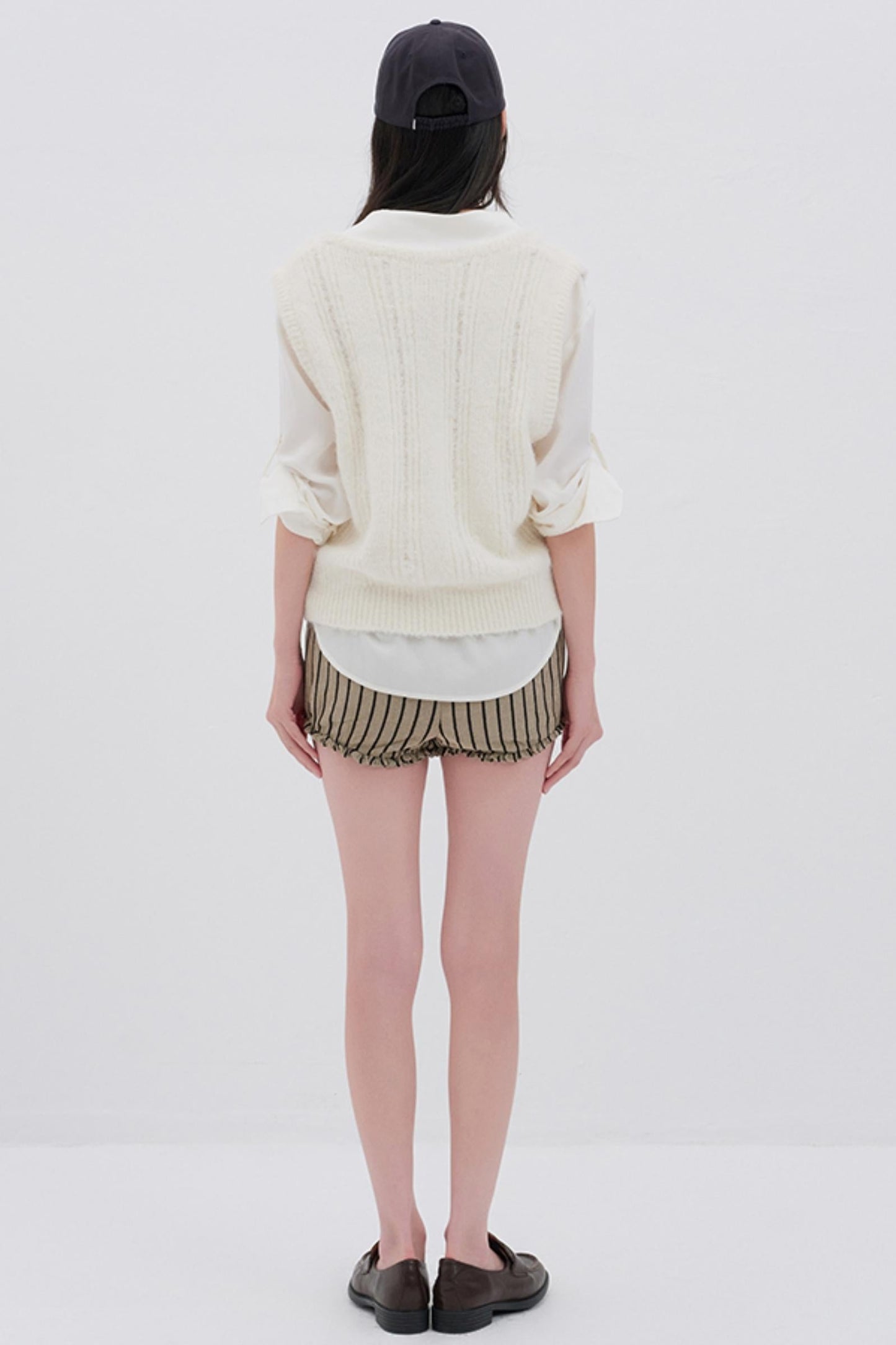 Luxury U-Neck Wool Top