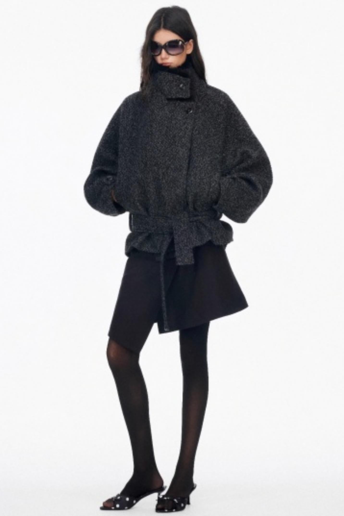 Low-Waist Toggle Skirt