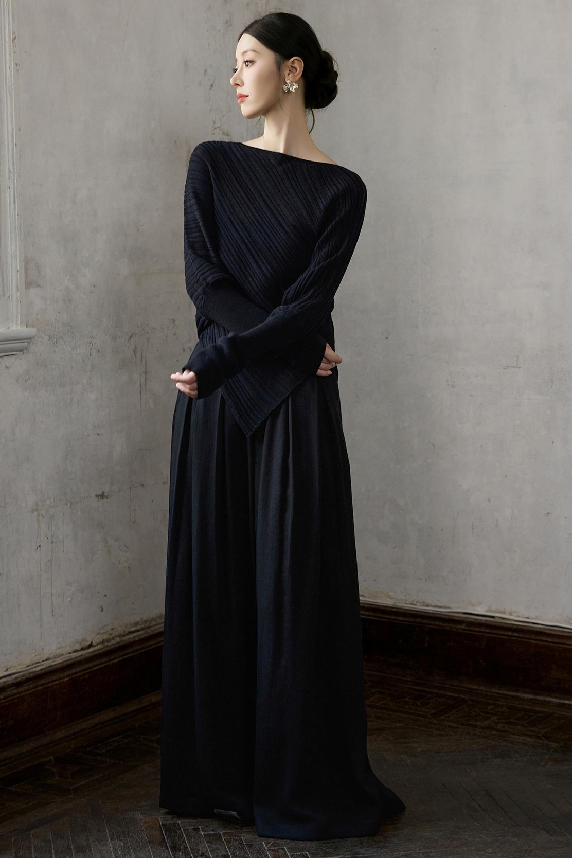 Slimming Wide-leg Pants