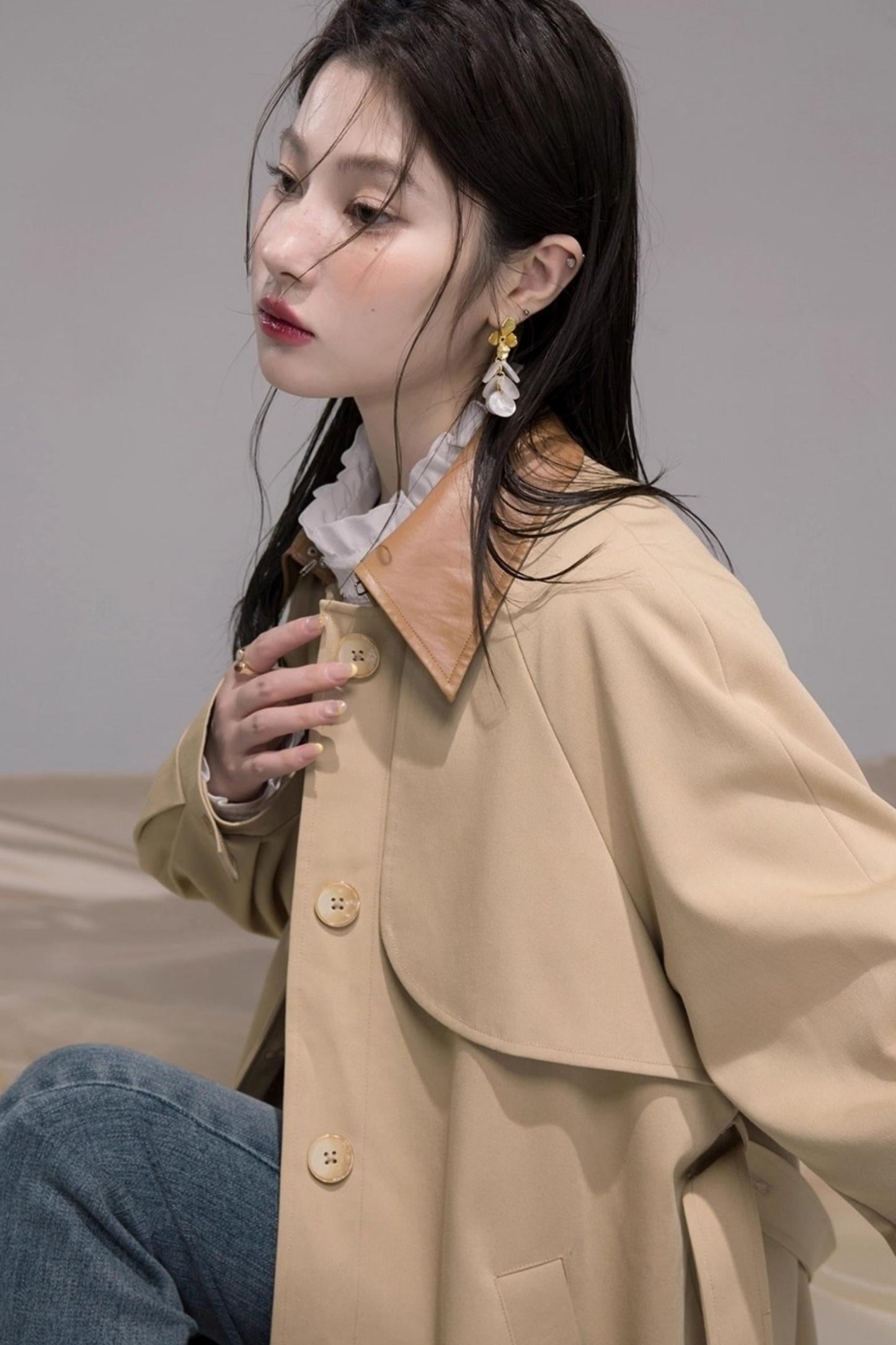 Nuansha Custom Wool Long Coat