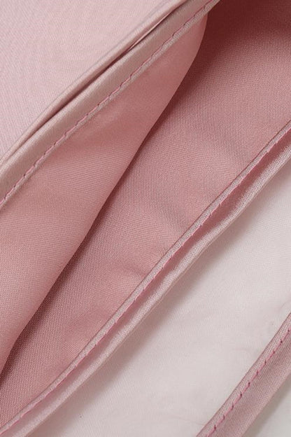 Dreamy Pink Silk Bag