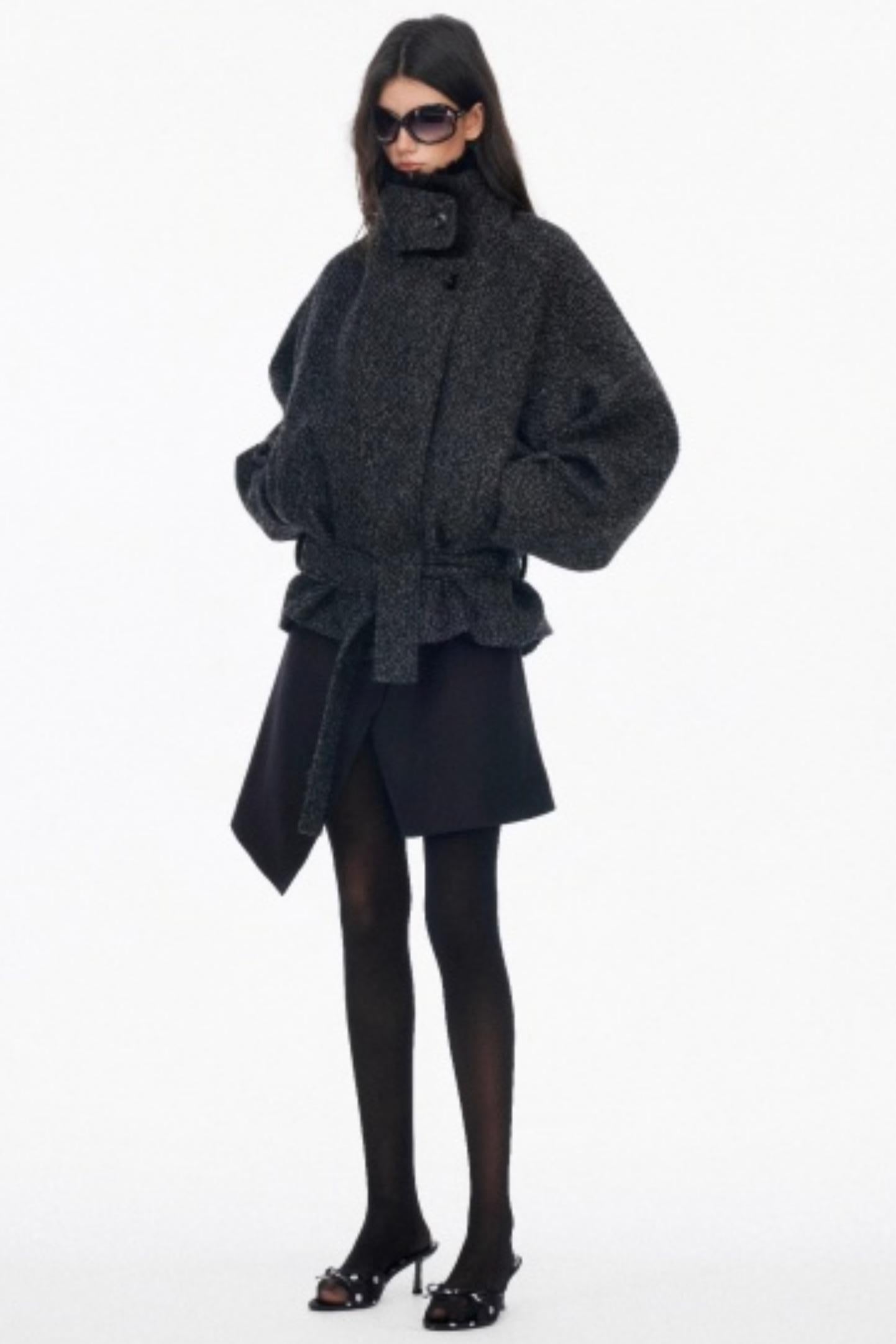 Low-Waist Toggle Skirt