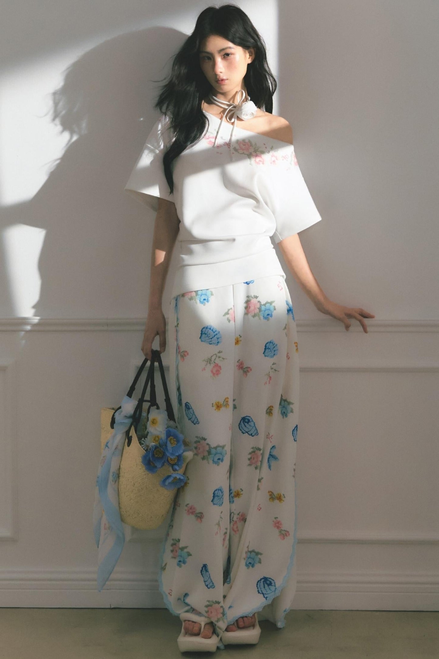 Dream Lace Wide-Leg Pants