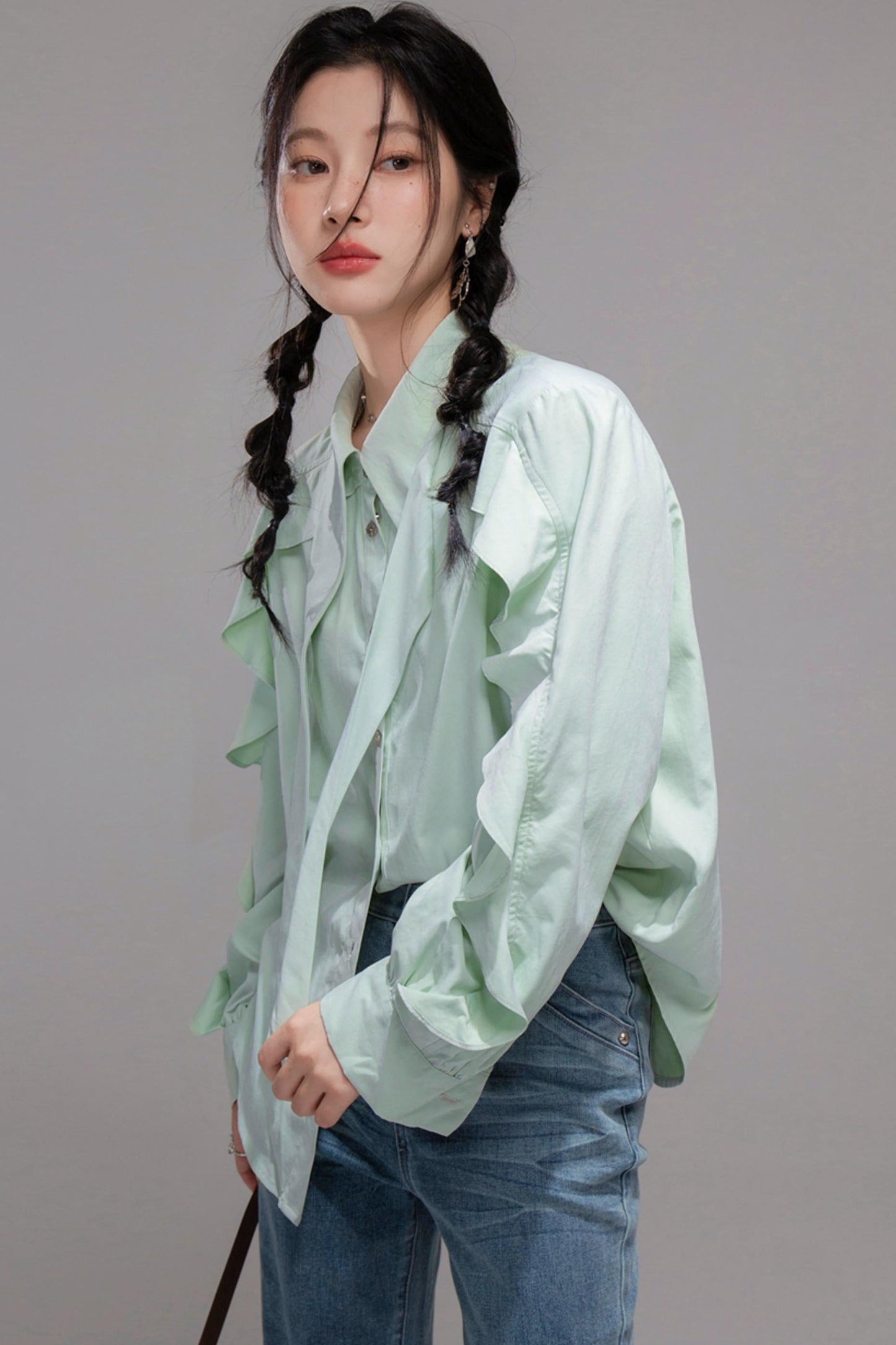 Shaping Blue Flared Jeans