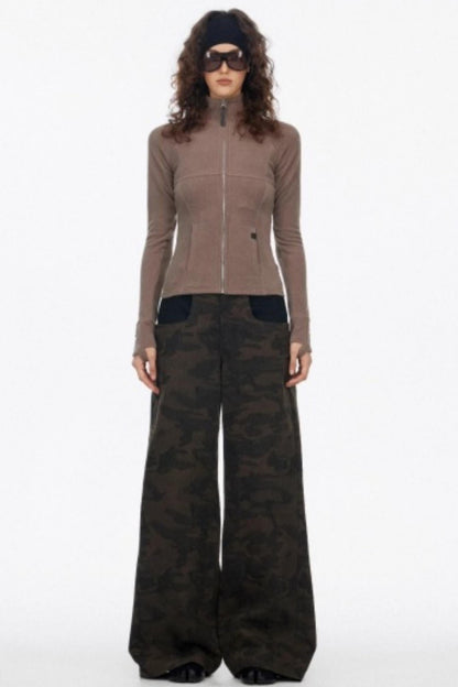 Minimalist Fleece Cycling Top