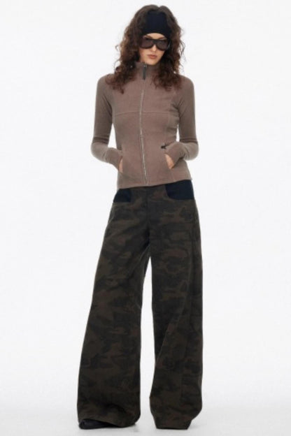 Minimalist Fleece Cycling Top