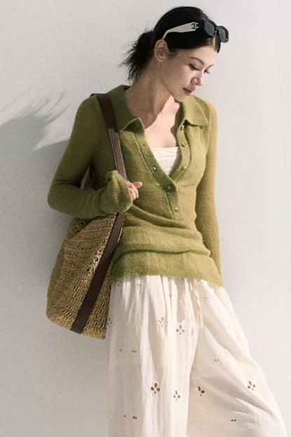 Atmosphere Wool Knit Top