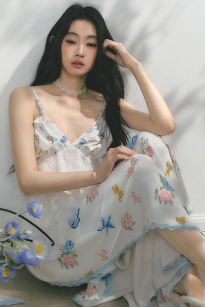 Dream Lace Wide-Leg Pants