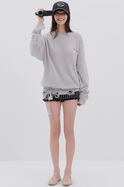 Soft Fleece Striped Pants