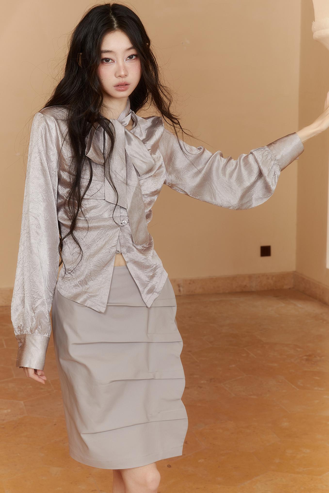 Signature Satin Shirt