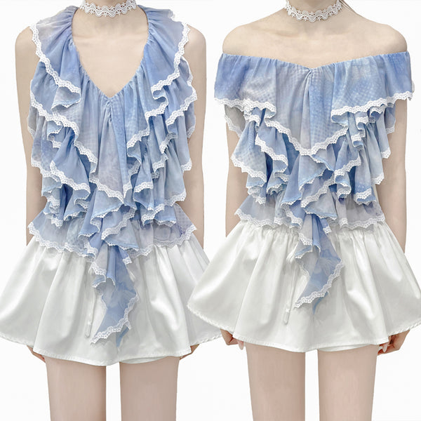 Moonlight Ripple Ambient Camisole Set-Up