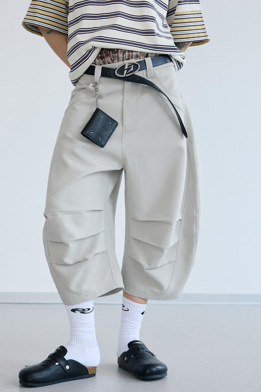 Wrinkle-Free Pleated Work Pants