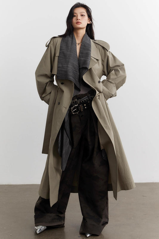Urban Relaxed Long Trench Coat