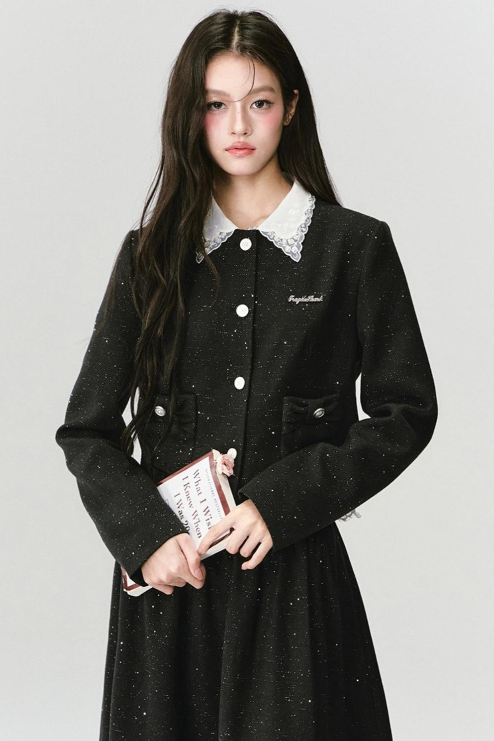 Baroque Fragrance Suit Top & Skirt Set-Up