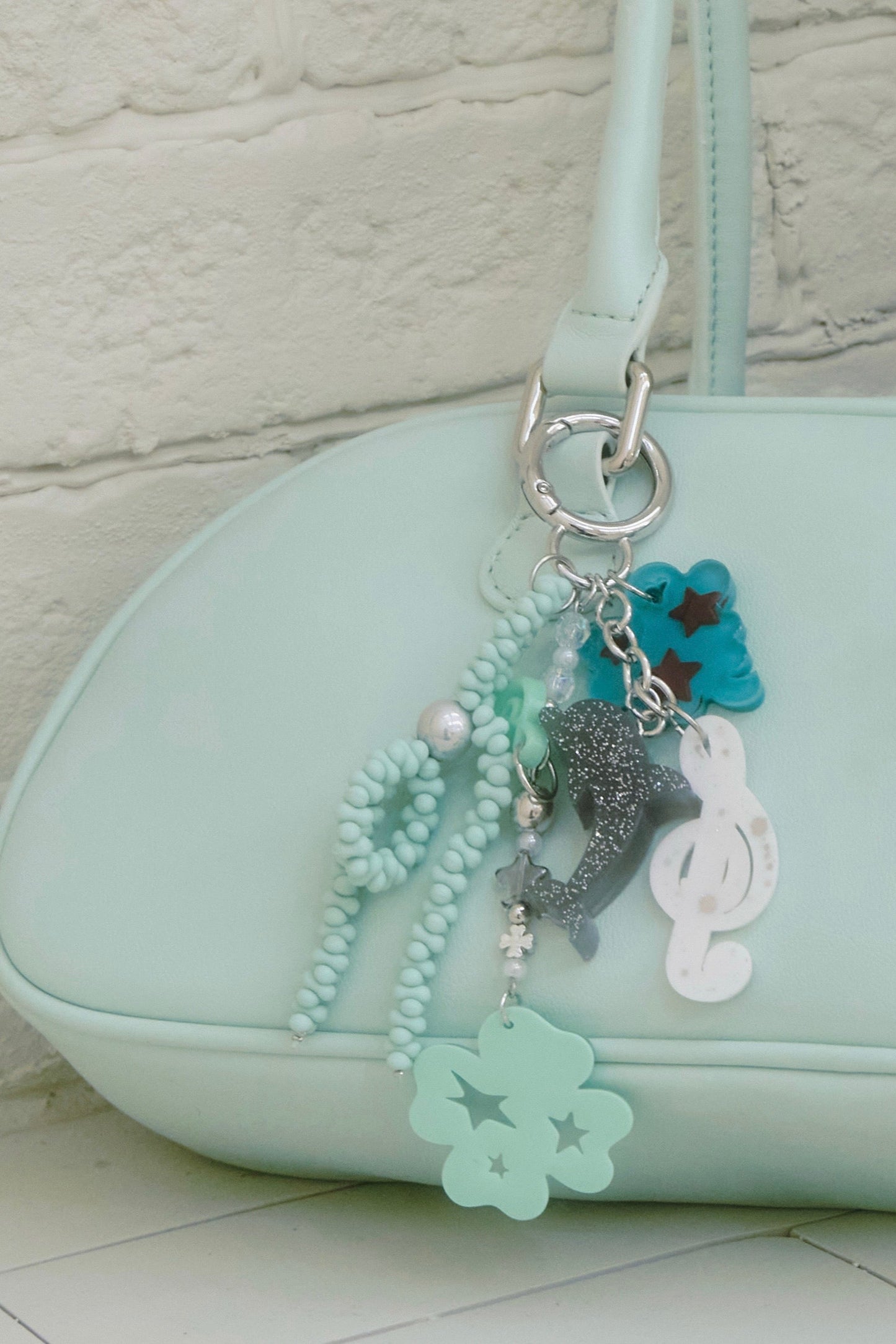 Clover Baguette Shoulder Bag