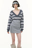 Striscia grigio polvere