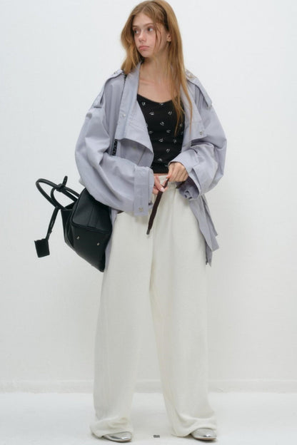 Whimsical Smile Tank & Cardigan Set