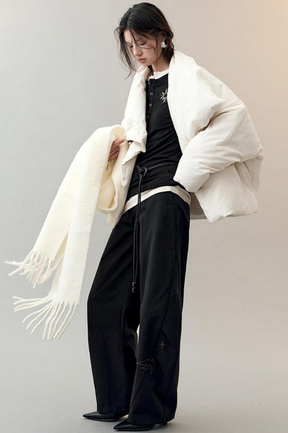 Feather Shadow Stars Slim T-Shirt