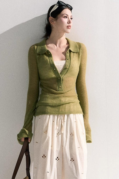 Atmosphere Wool Knit Top