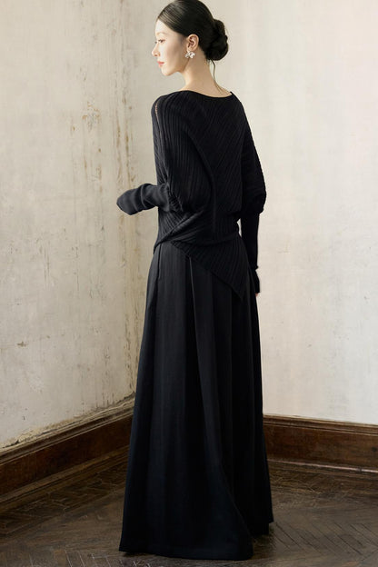 Slimming Wide-leg Pants