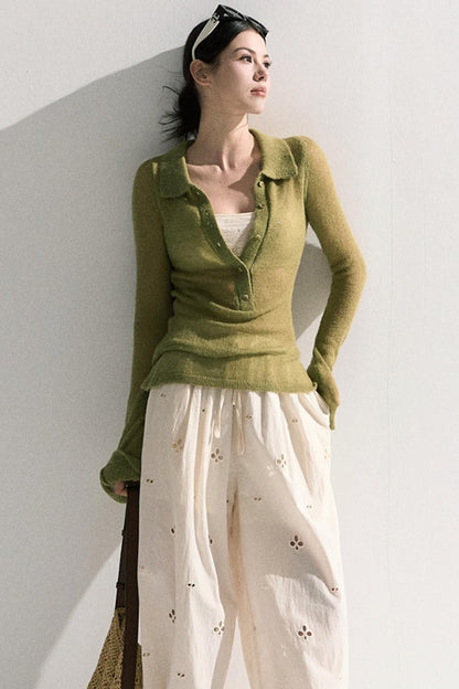 Atmosphere Wool Knit Top