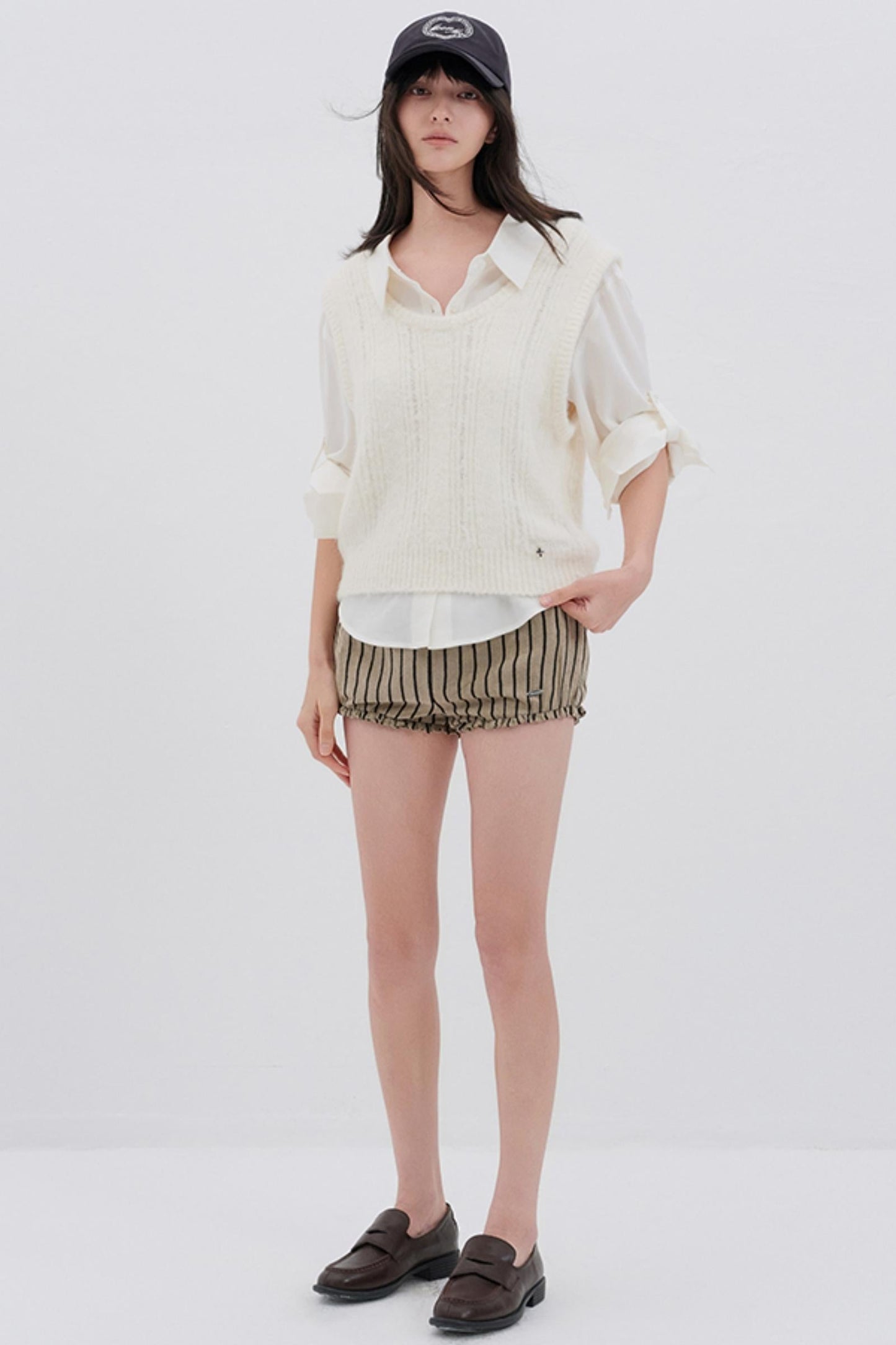 Soft Fleece Striped Pants