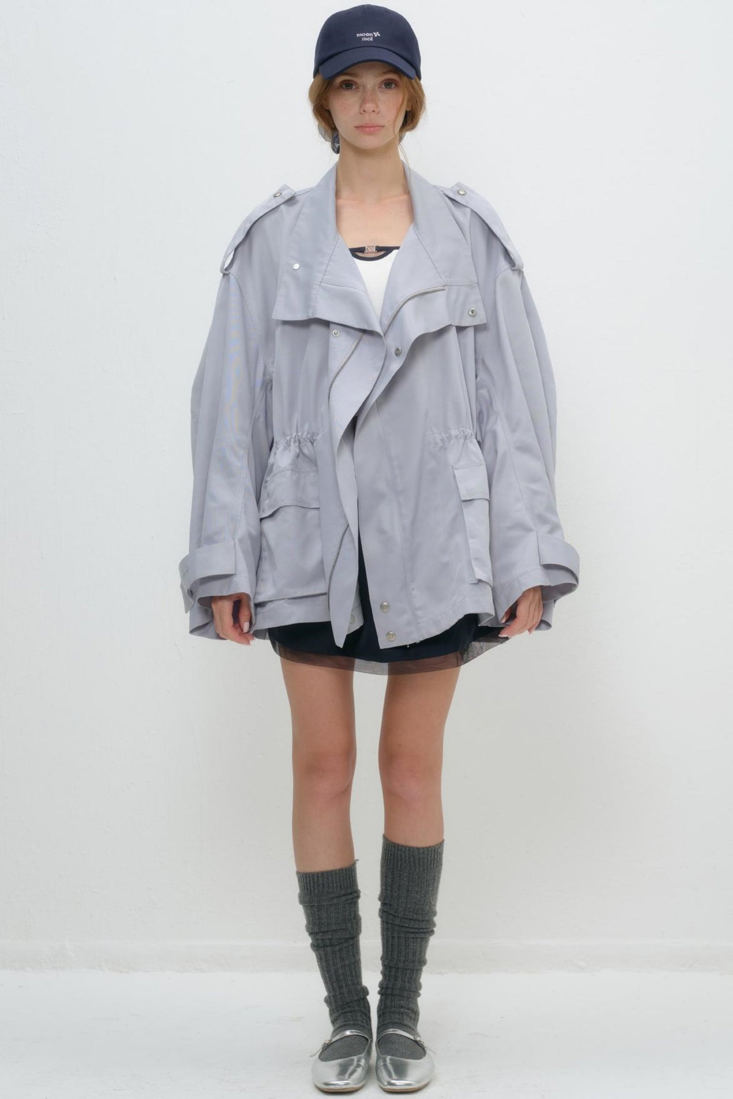 Floral Rhinestone Cap