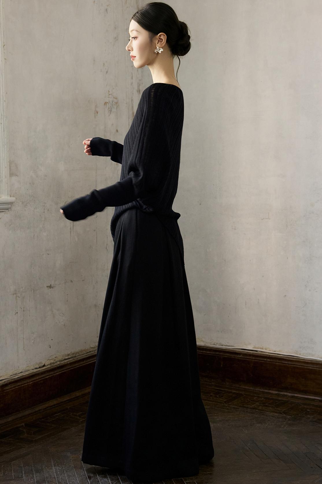 Slimming Wide-leg Pants