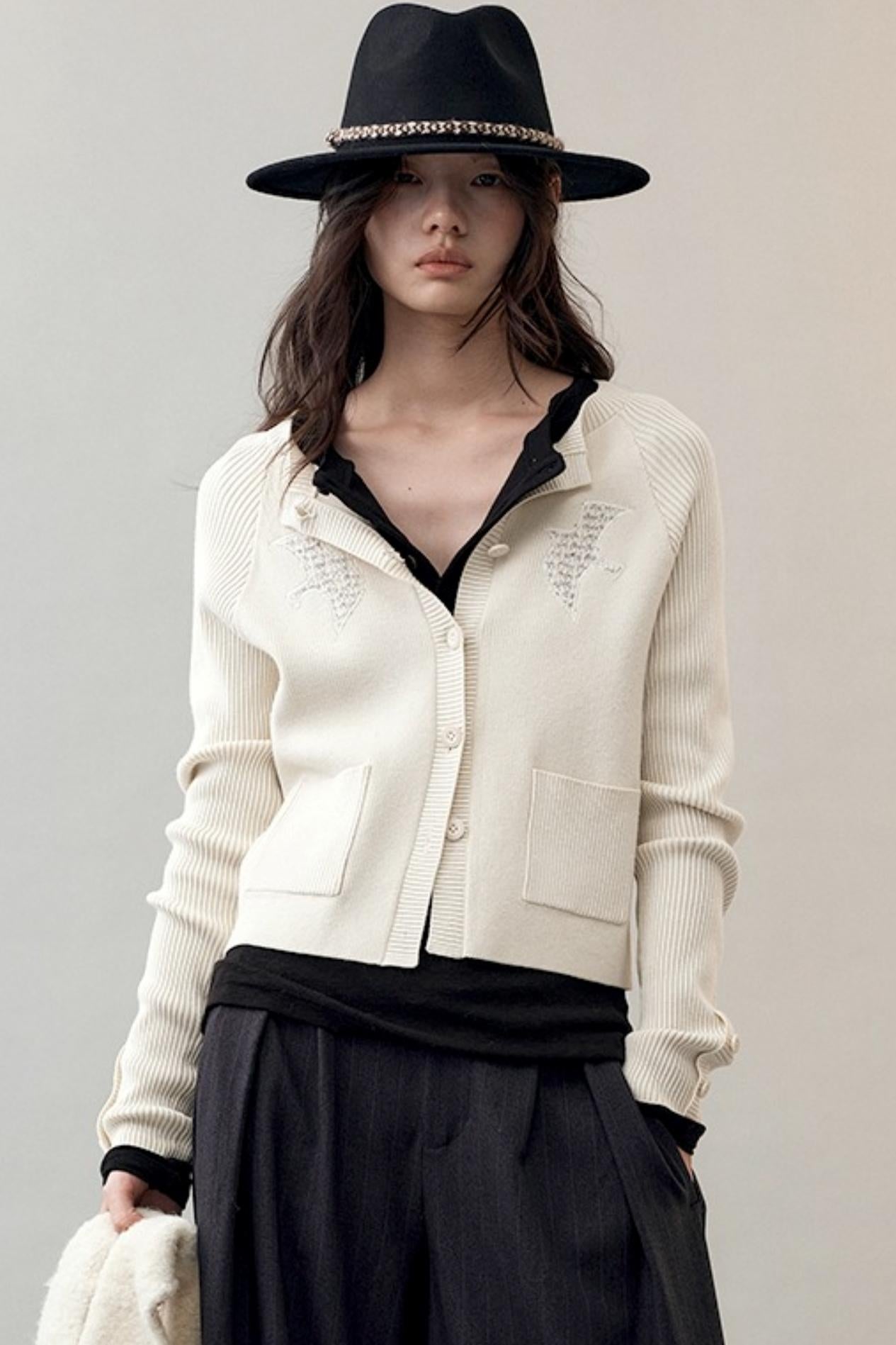 Feather Shadow Stars Slim T-Shirt