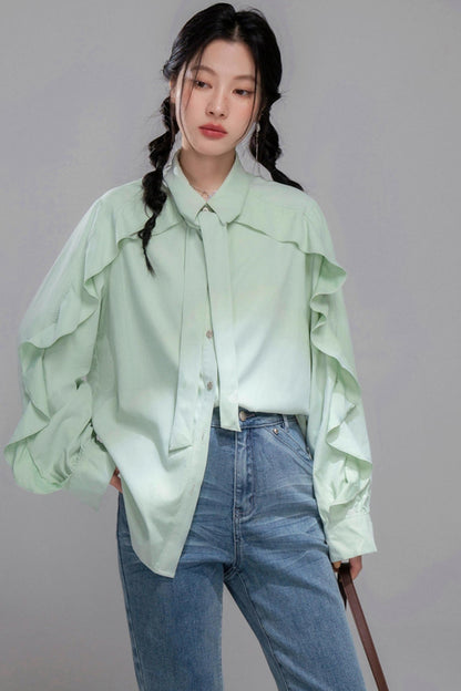 Shaping Blue Flared Jeans