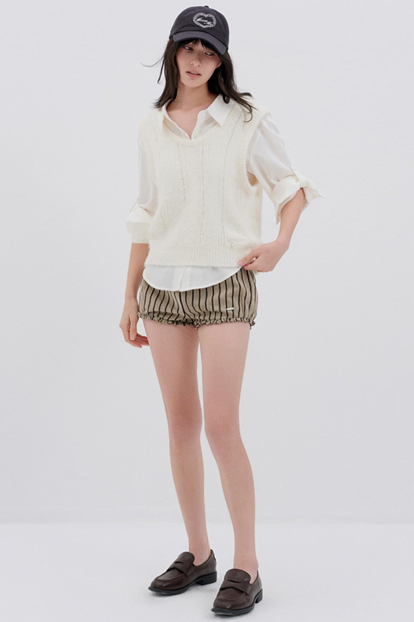 Soft Fleece Striped Pants