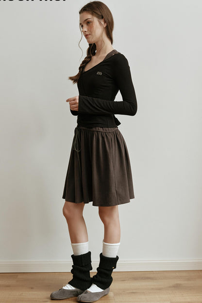 Gold Label Knitted Wool Blend Calf Socks