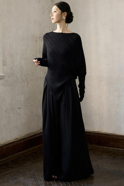 Slimming Wide-leg Pants