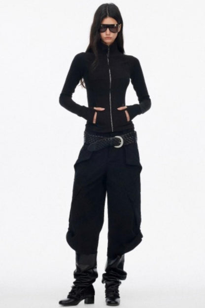 Minimalist Fleece Cycling Top