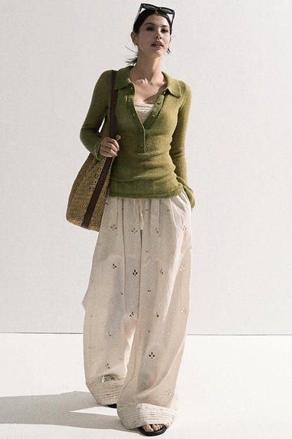 Atmosphere Wool Knit Top