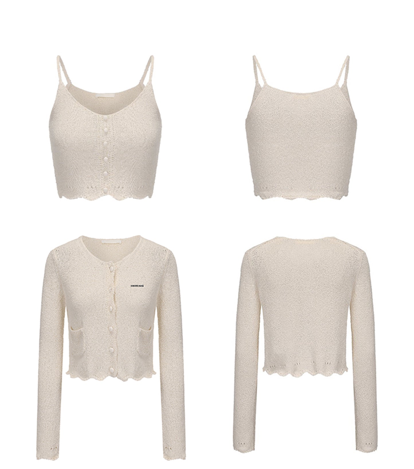 Misty Knit Cardigan Set