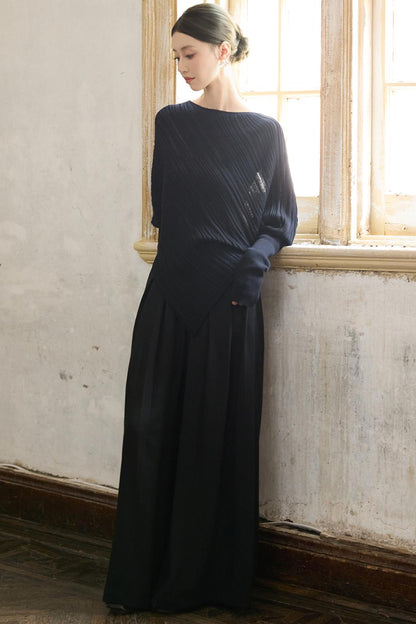 Slimming Wide-leg Pants