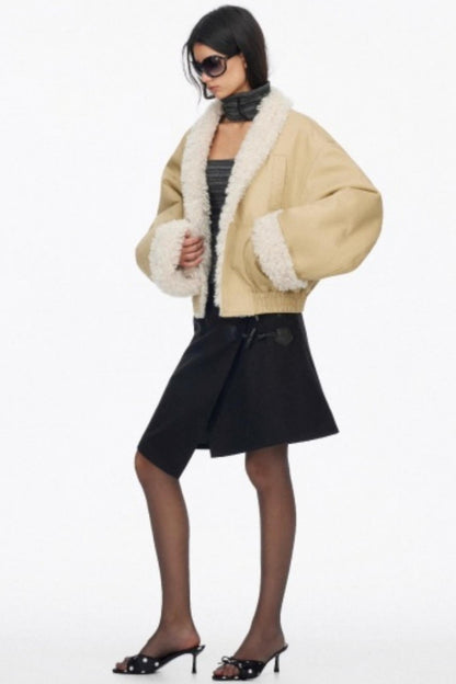 Low-Waist Toggle Skirt