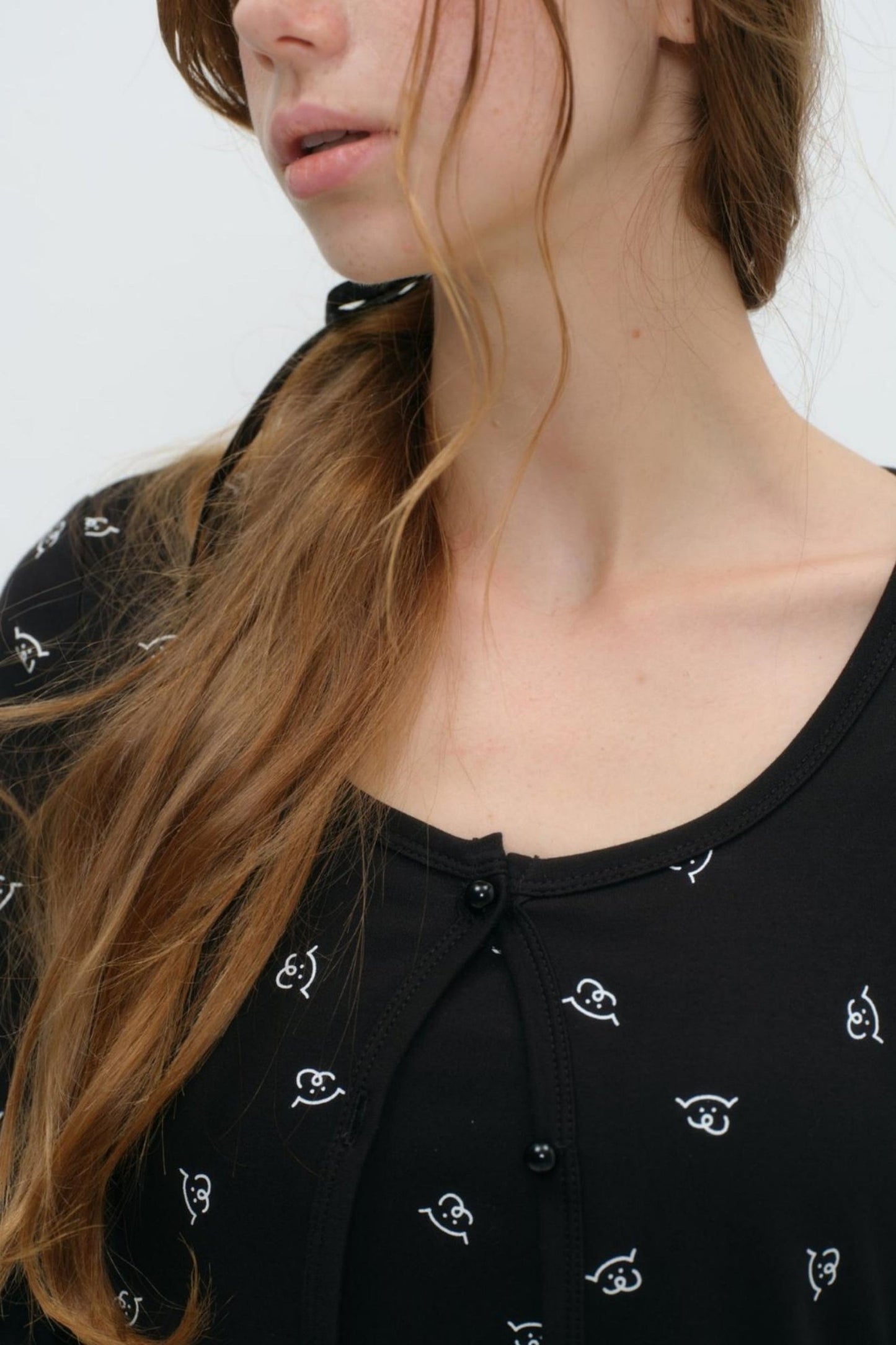 Whimsical Smile Tank & Cardigan Set