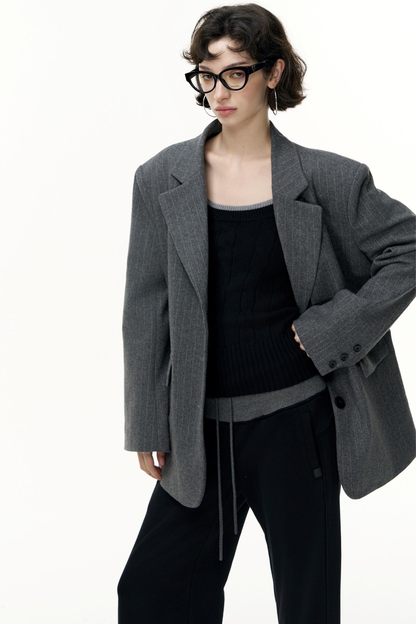 Classic Tweed Blazer